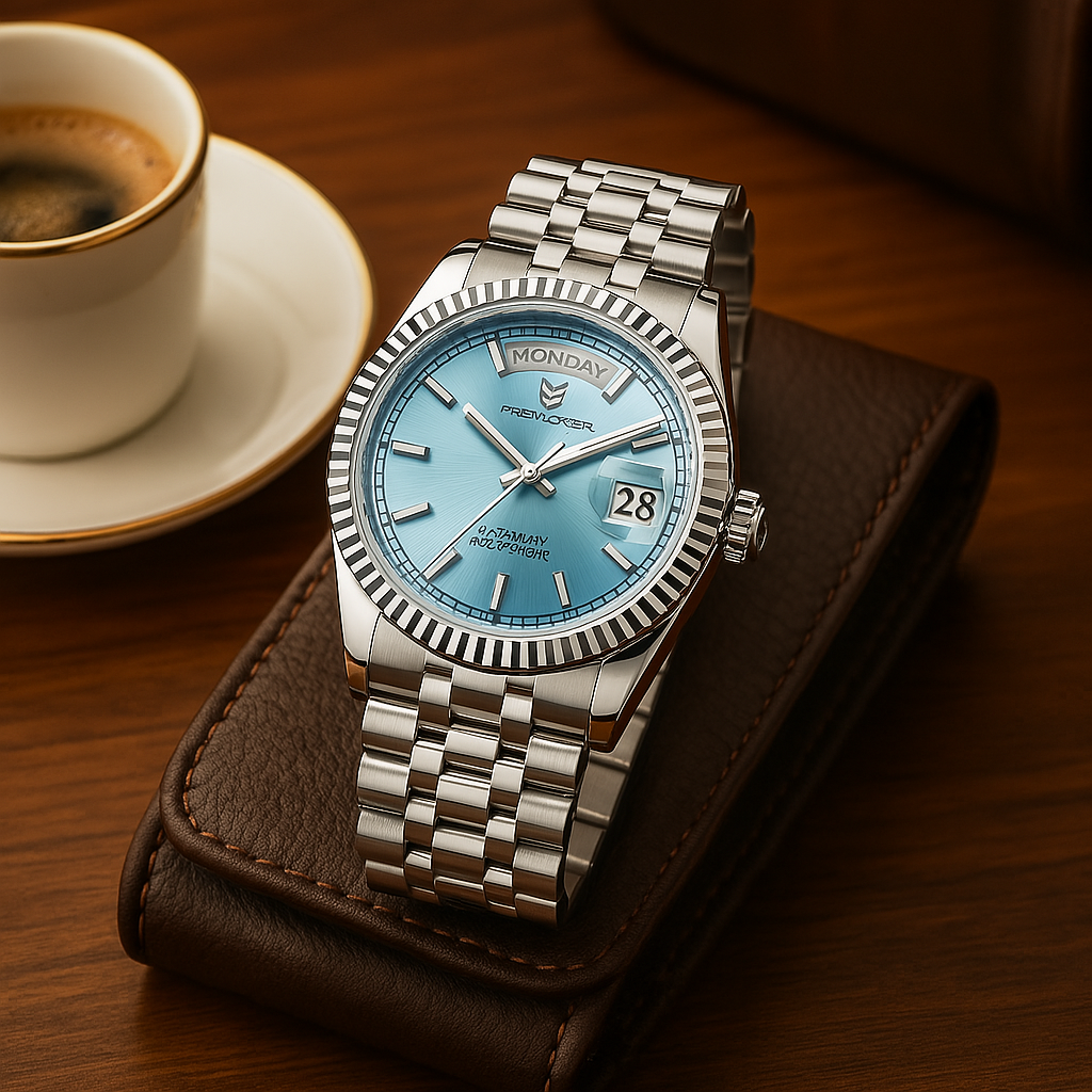 Boris | Orologio Elegante – Movimento Automatico e Visualizzazione della Data 