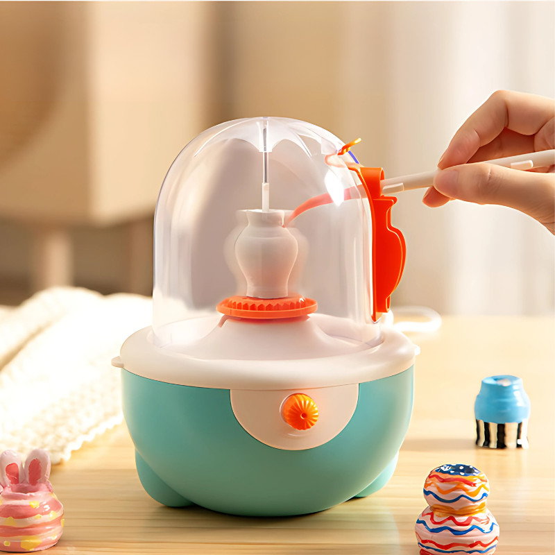 Παιδικός Τροχός Κεραμικής - Διασκεδαστικό να μαθαίνεις & εύκολο να δημιουργείς