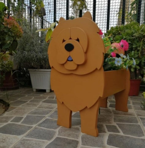 Eredeti Virágtartó — Kutya Formájú 