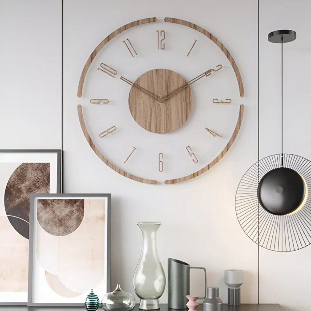 Veľké nástenné hodiny – Elegantný a moderný dizajn 