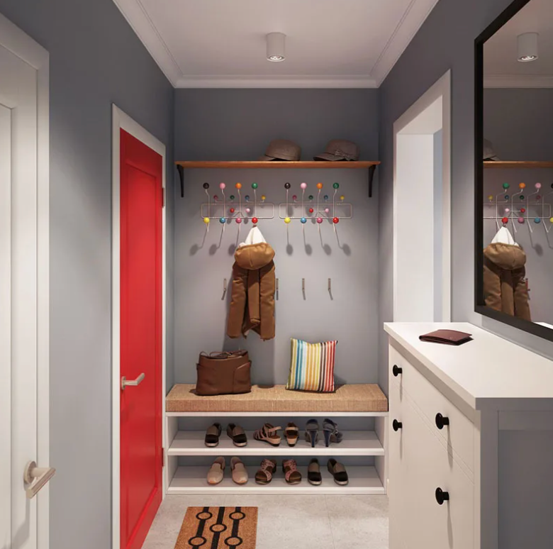 Perchero de pared – Diseño elegante y funcional 