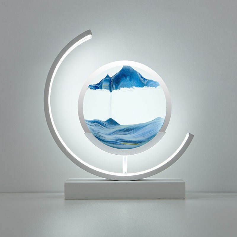 Lampada A Sabbia In Movimento – Rilassamento Visivo E Atmosfera Rilassante 