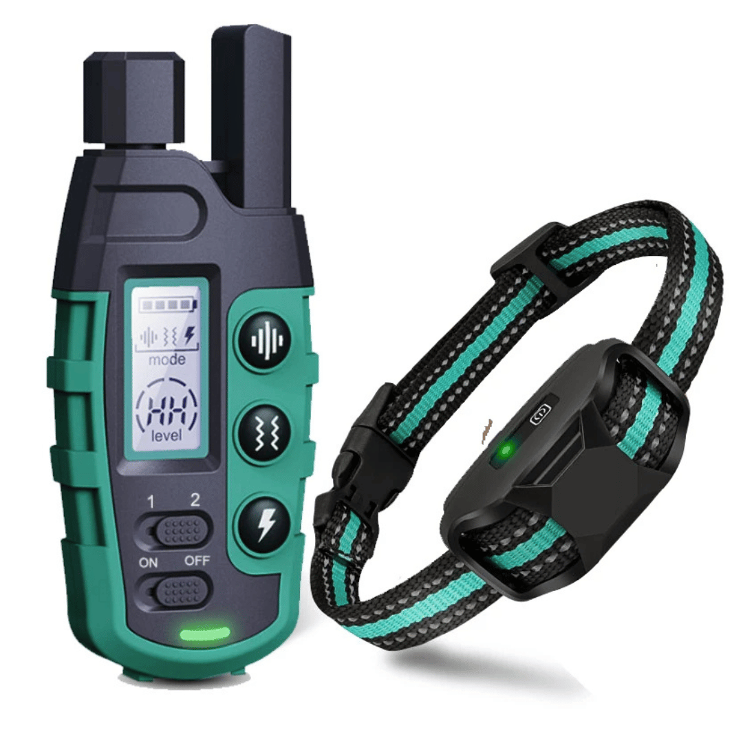 קולאר לאילוף עם שלט רחוק – עמיד במים, נטען וטווח 1000 מ 