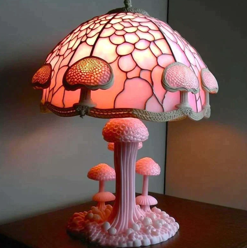 Megnyugtató Ólomüveg Lámpa – Lágy Fény És Meleg Hangulat 