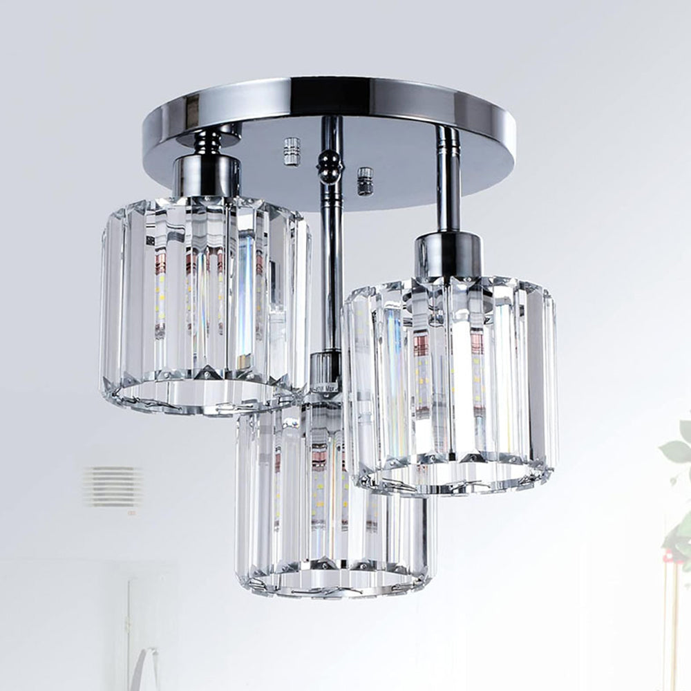 Loftlampe Semi-Nedsænket – Moderne Elegance Og Raffineret Glans 