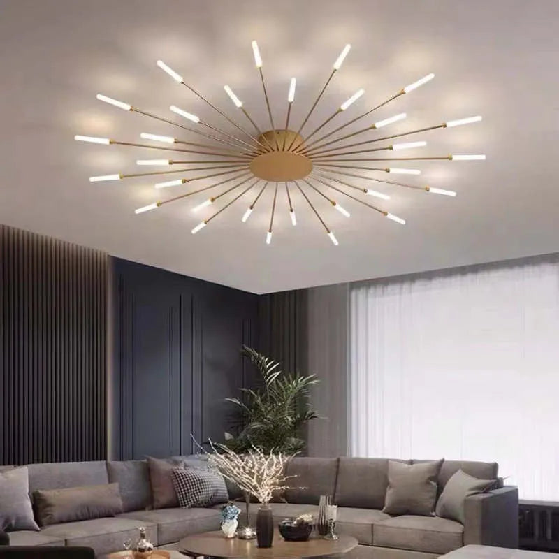 Nowoczesny sufitowy LED – eleganckie oświetlenie i współczesny design 