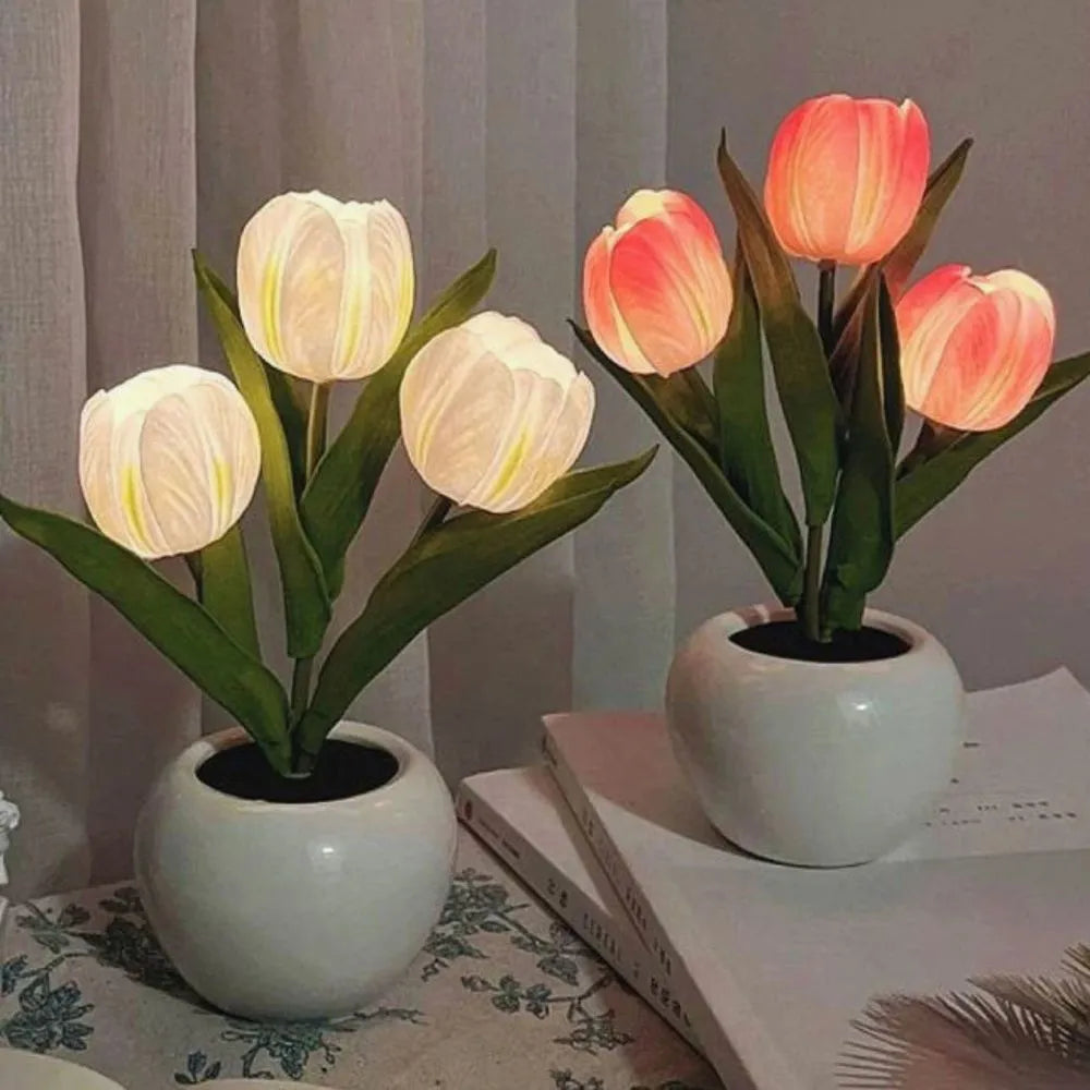 Lampa dekoracyjna Tulipan – Ciepła i wyrafinowana atmosfera 