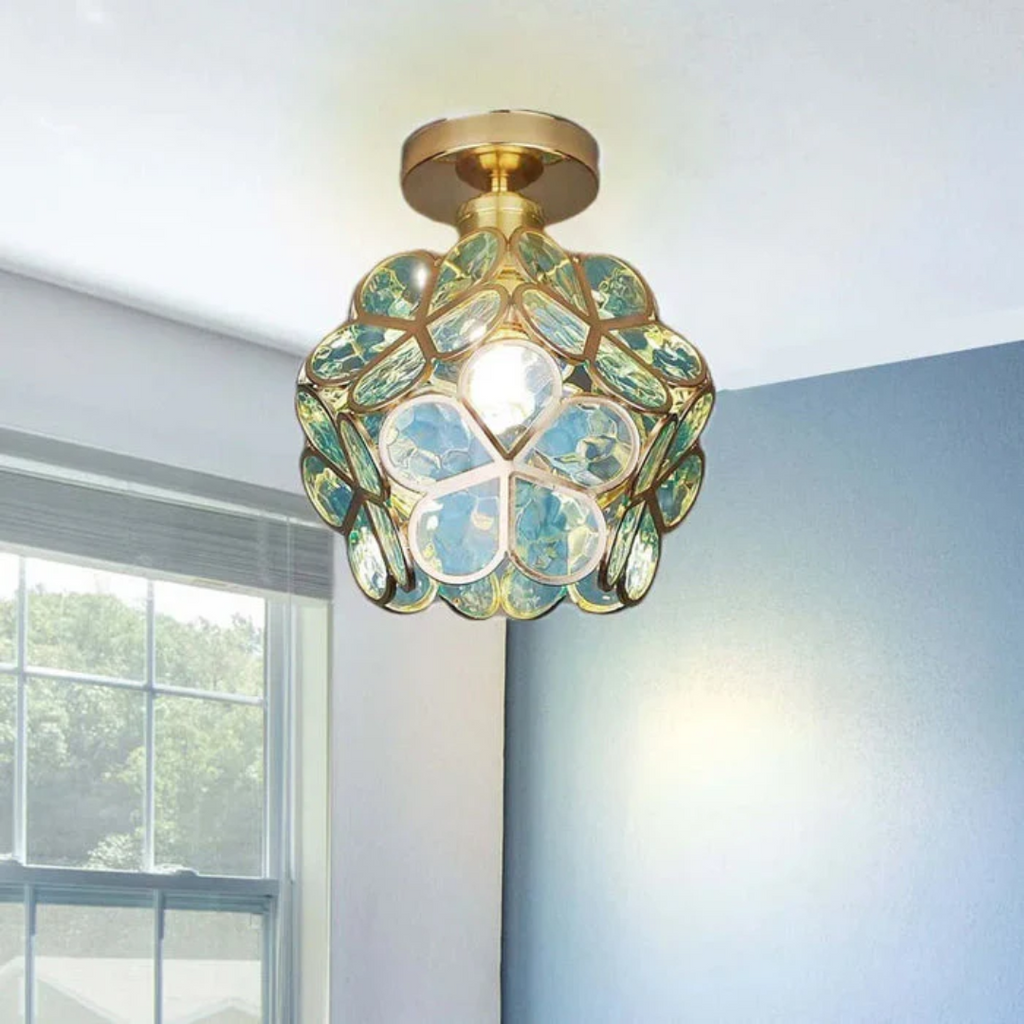 Luminaire De Plafond En Forme De Fleur – Design Délicat Et Moderne