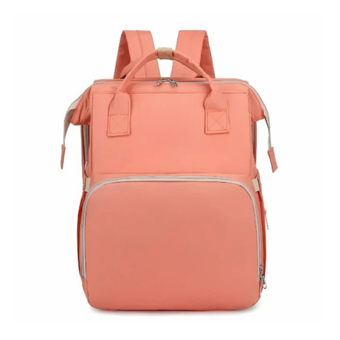 Rejserygsæk til baby - sammenklappelig seng og indbygget opbevaring