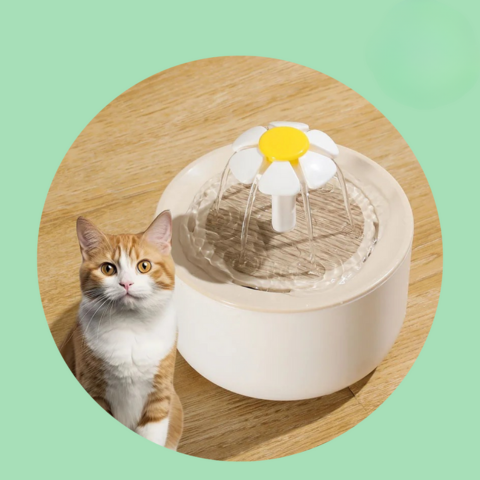Cat Water Fountain — Continuous Hydration And Always Fresh Water 