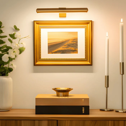 Vezeték nélküli USB újratölthető LED fali lámpa - Teljes forgatás és kényelmes újratöltés