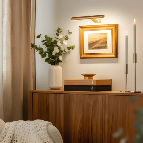 Vezeték nélküli USB újratölthető LED fali lámpa - Teljes forgatás és kényelmes újratöltés