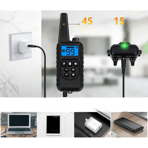 Κολάρο Εκπαίδευσης Τηλεκατευθυνόμενο – Εμβέλεια 800 μ, Αδιάβροχο και Επαναφορτιζόμενο 