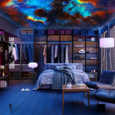 Rotierende Projektorlampe – 360° von Stellarträumen für zu Hause 