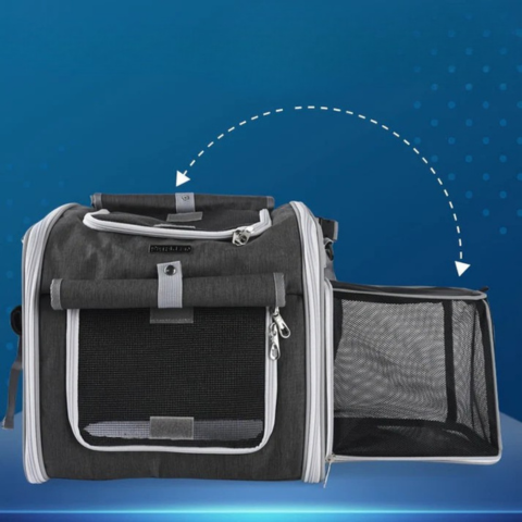 Utvidbar cykelkorg för djur – Praktisk och bekväm 