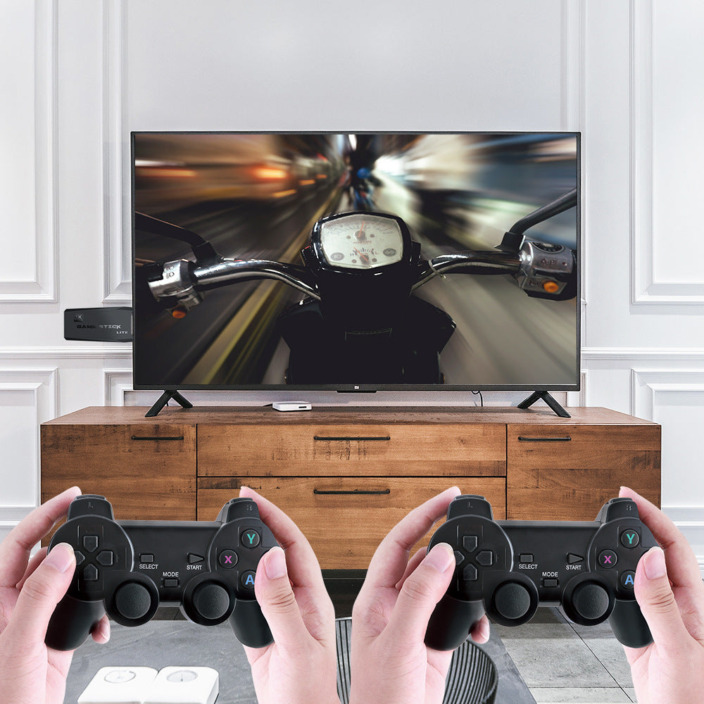 Retro Spillkonsoll – 4K Opplevelse Og Dobbel Joystick 