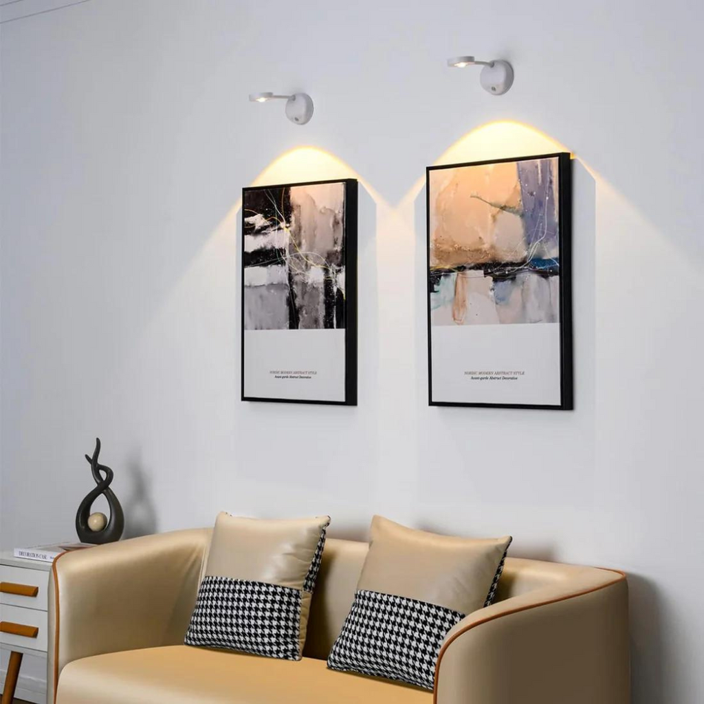Praktyczna Lampa Ścienna – Czujnik Ruchu i Ładowanie USB 