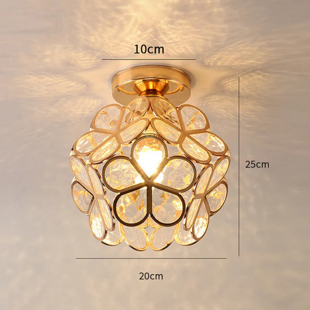 Luminaire De Plafond En Forme De Fleur – Design Délicat Et Moderne