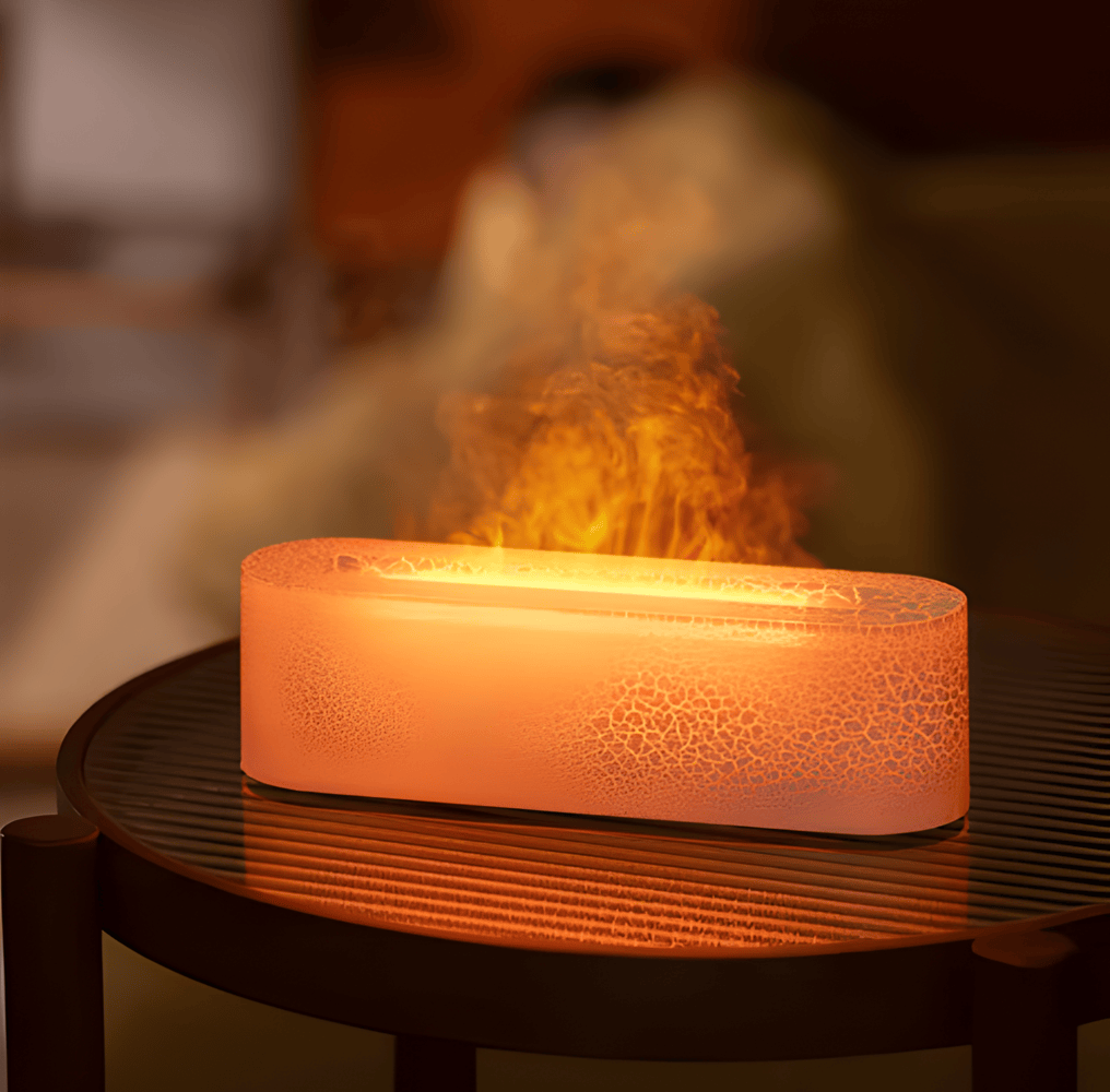 Dyfuzor aromatów USB z wielokolorowym oświetleniem LED - relaksująca atmosfera i lekka mgiełka