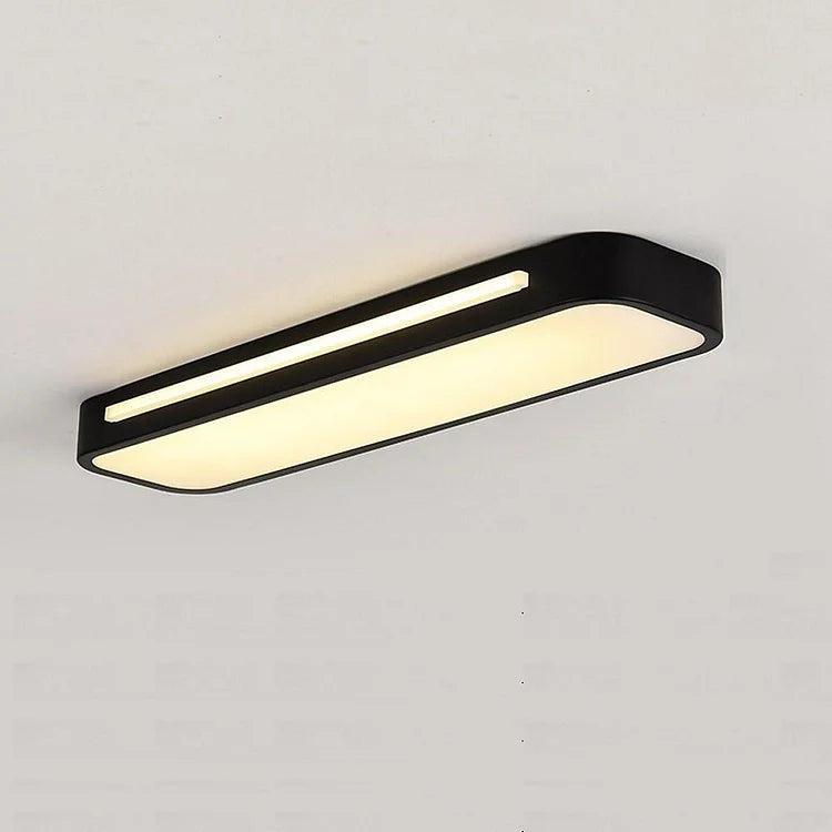 Luminária de teto LED Minimalista – Iluminação Moderna e Discreta 