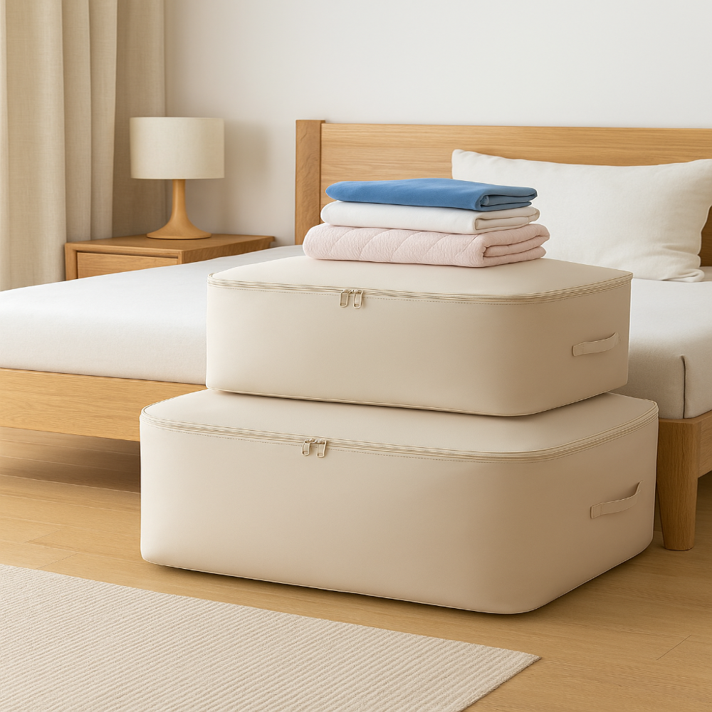 Skladovací taška s kompresí – Ušetřete místo na cestách 