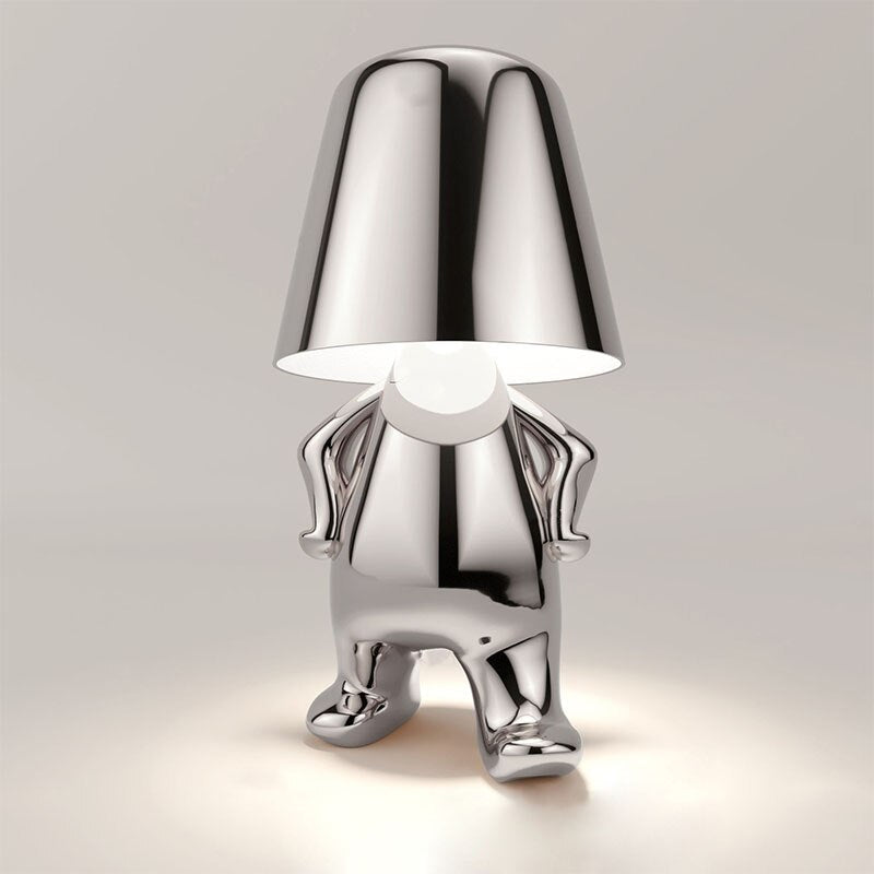 Lámpara de Mesa Moderna – Elegancia Minimalista y Luz Suave 