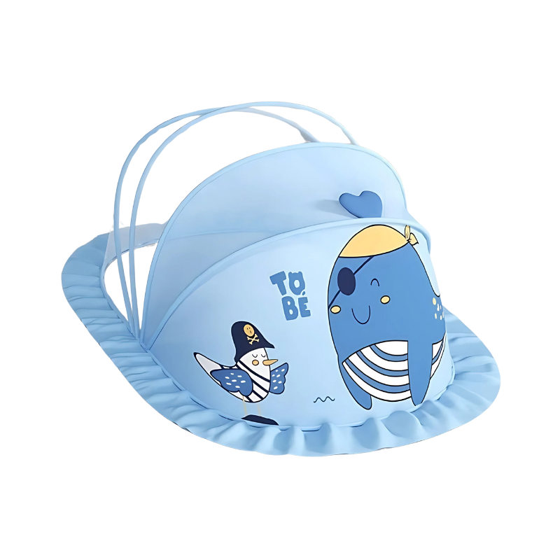 Αναδιπλούμενο δίχτυ κουνουπιών για μωρά - Εμπόδιο εντόμων & αναπνοής