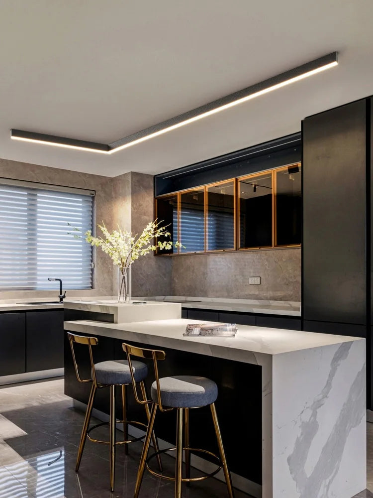 Minimalistické LED stropní svítidlo - Skandinávský design 