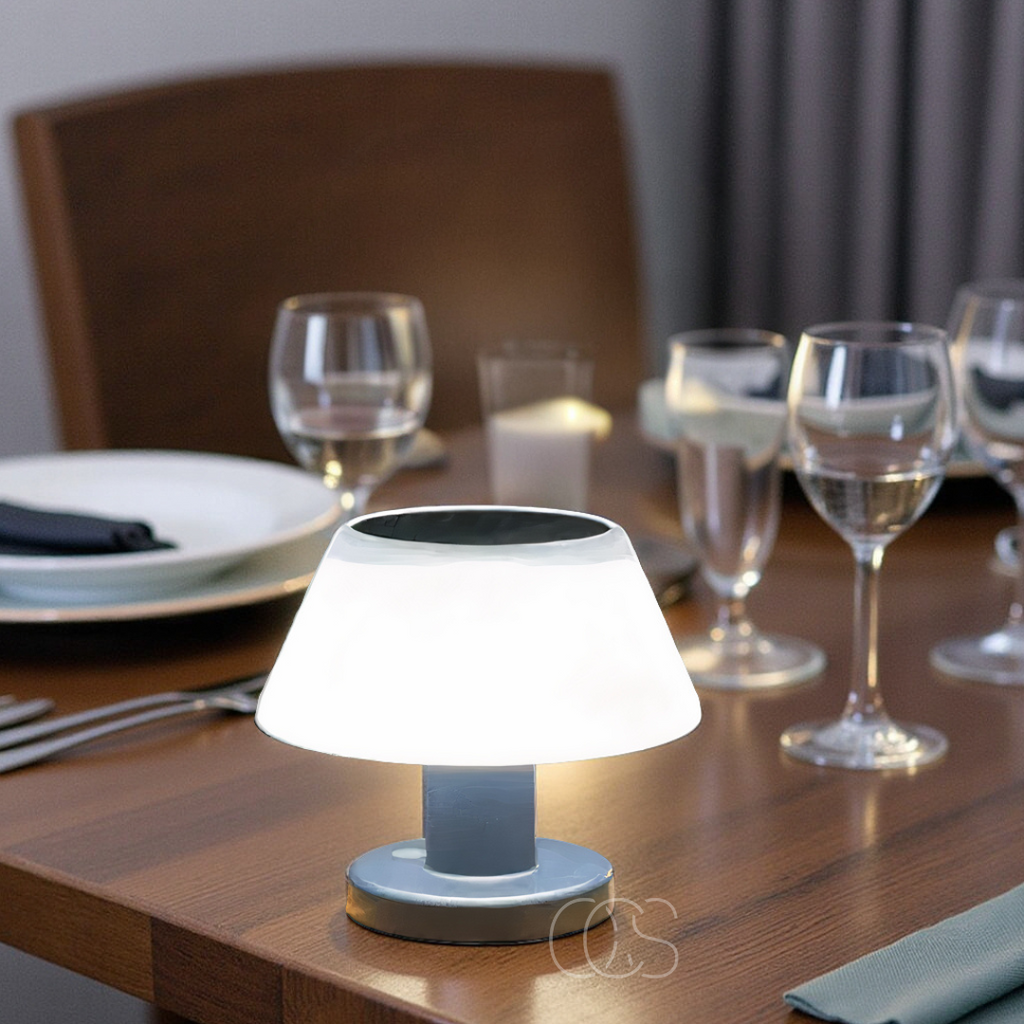 Solární stolní lampa bezdrátová – ekologická a praktická 