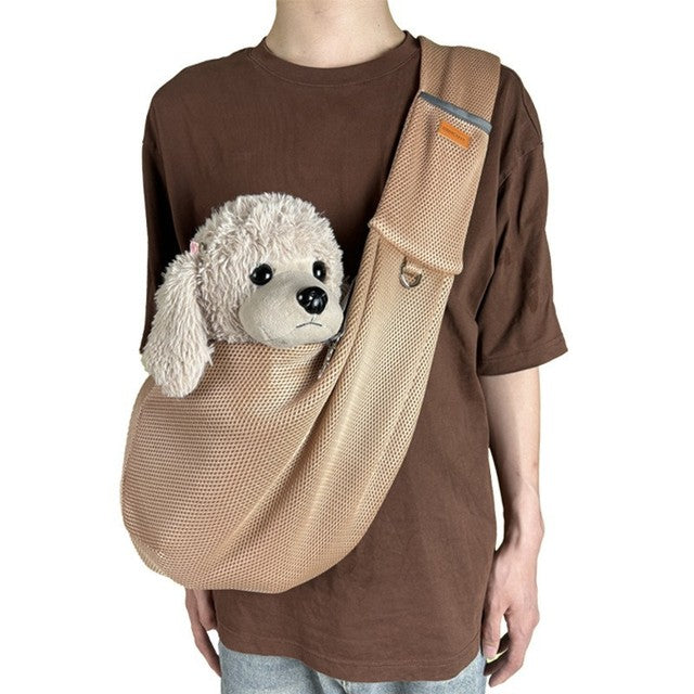 Breathable Dog Transport Bag – Comfortable Strap and Optimal Ventilation 