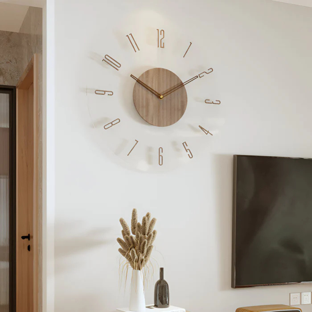 Veľké nástenné hodiny – Elegantný a moderný dizajn 