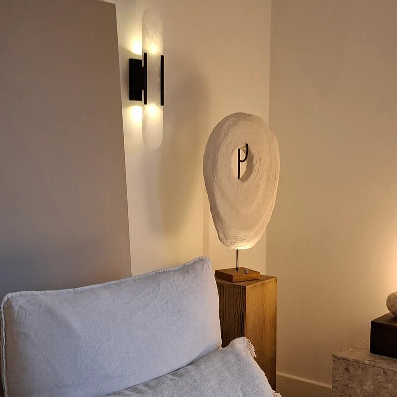 Fekete és Arany LED Fali Lámpa – Modern Elegancia és Stílusos Dizájn 