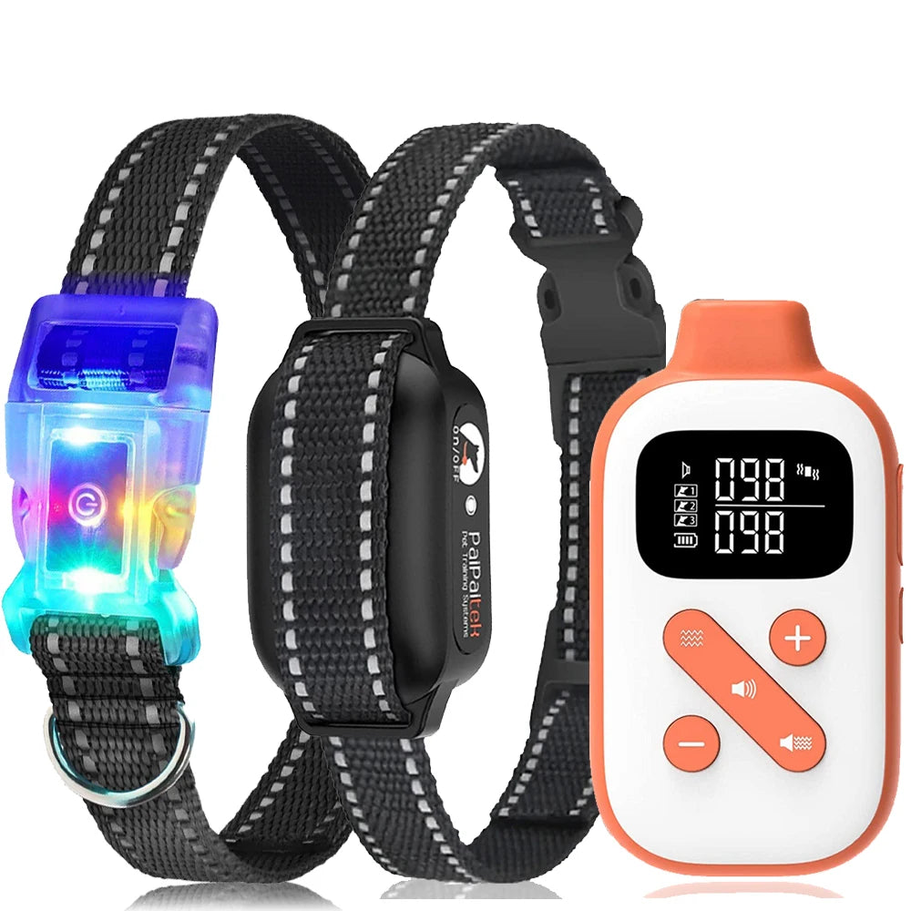 Dressurkragen ohne Schlag – Fernbedienung bis zu 1000 m 