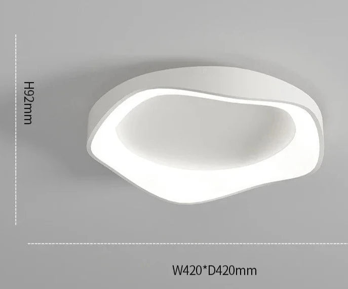 Lampa sufitowa LED asymetryczna – trend i elegancja 