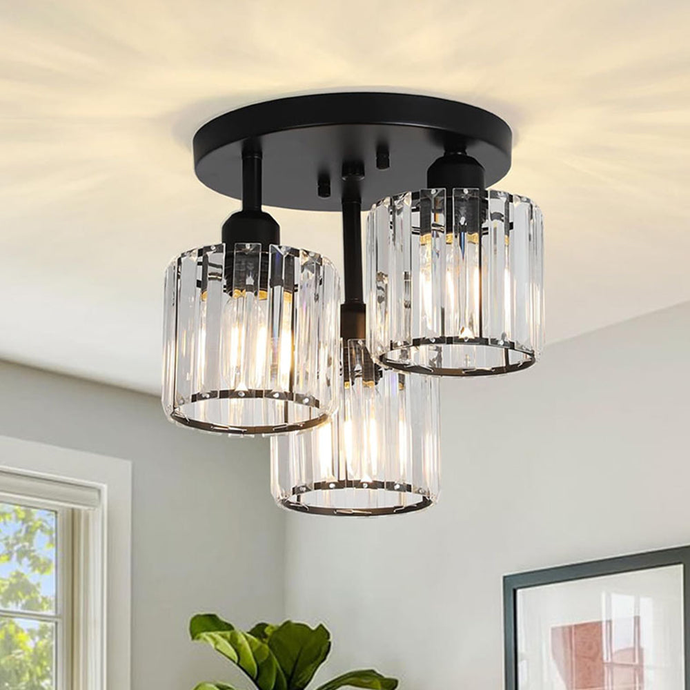 Loftlampe Semi-Nedsænket – Moderne Elegance Og Raffineret Glans 