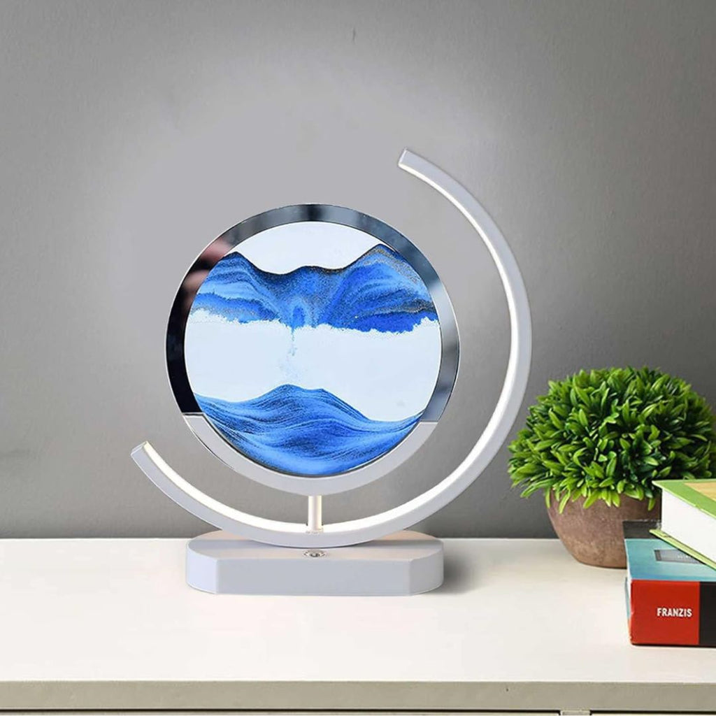 Lampada A Sabbia In Movimento – Rilassamento Visivo E Atmosfera Rilassante 