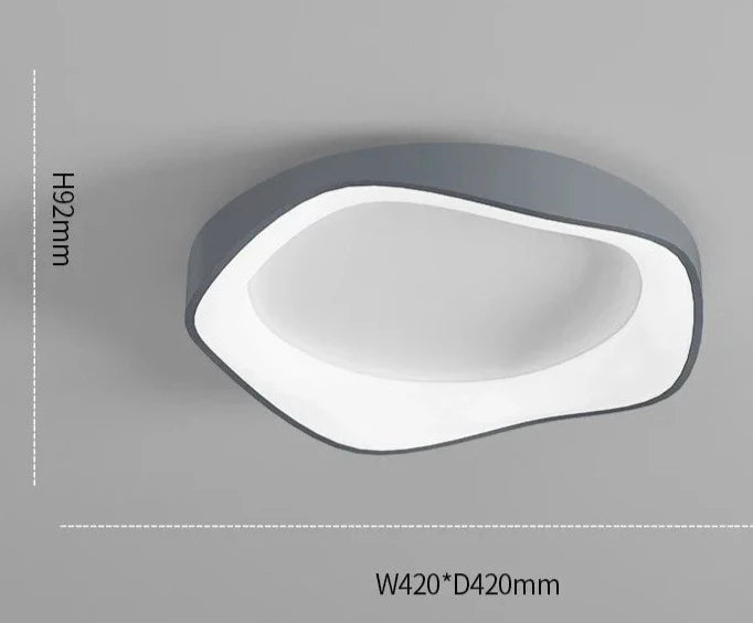 Lampa sufitowa LED asymetryczna – trend i elegancja 