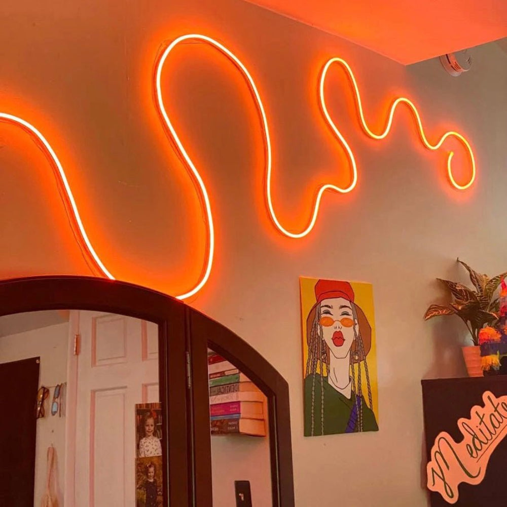 Flexibilní LED neon – Snadné ovládání přes mobilní aplikaci 