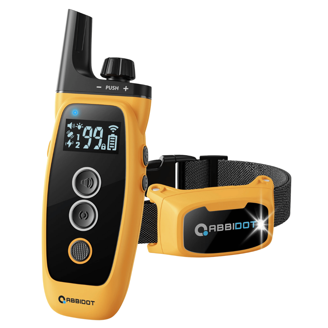 犬用しつけ用カラー – LEDリモコンと1000mの範囲 