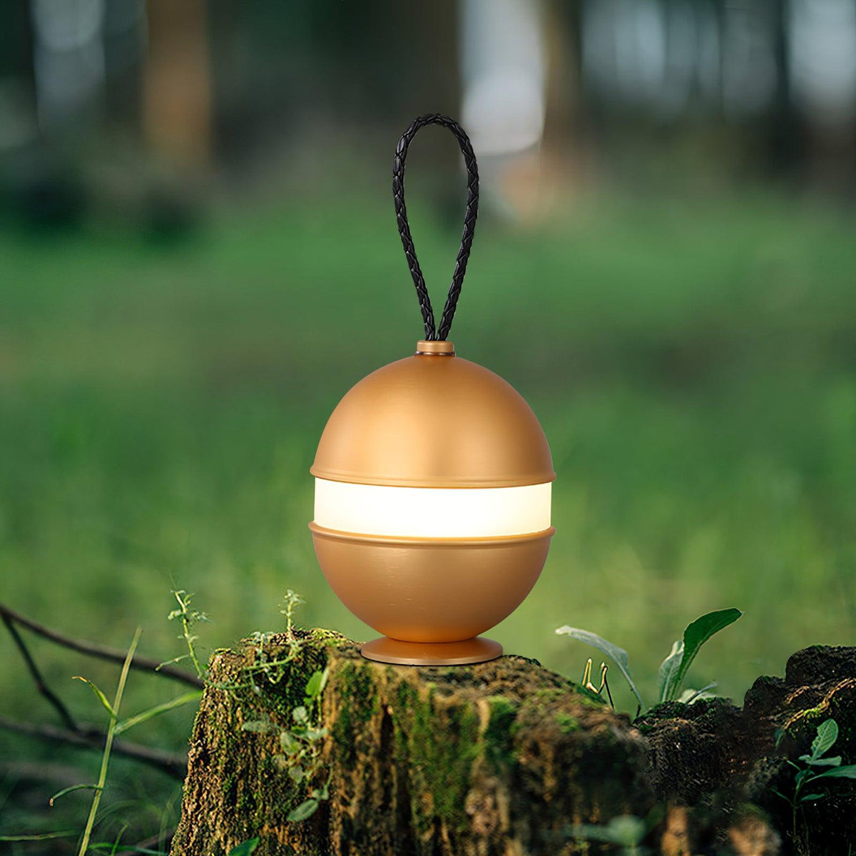 Dobíjacia guľová lampa - elegantný dizajn a relaxačné svetlo